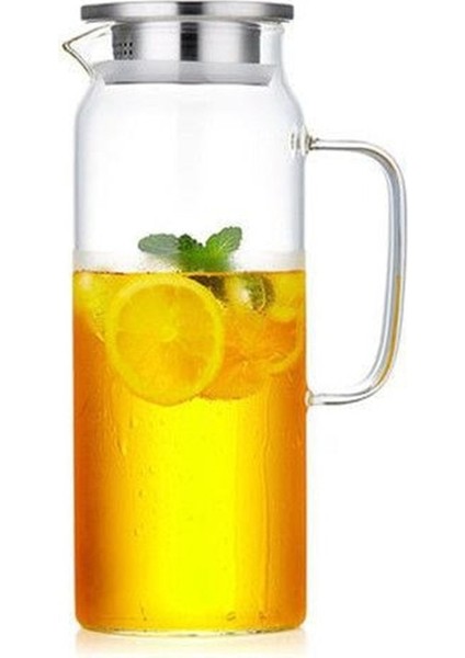 1600 ml Borosilikat Cam Soba Üstü Su Isıtıcısı Büyük Kapasiteli Çaydanlık Isıya Dayanıklı Borosilikat Çay Suyu Su 1200 ml 1600 ml (Yurt Dışından)