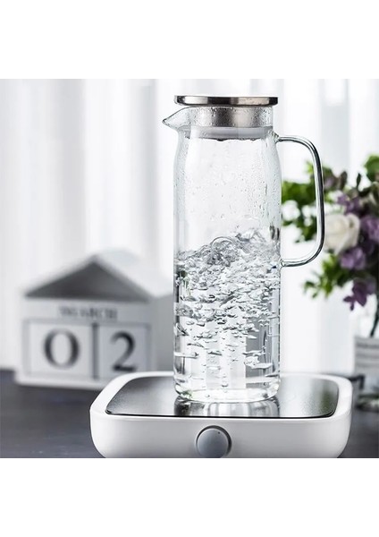 1600 ml Borosilikat Cam Soba Üstü Su Isıtıcısı Büyük Kapasiteli Çaydanlık Isıya Dayanıklı Borosilikat Çay Suyu Su 1200 ml 1600 ml (Yurt Dışından)