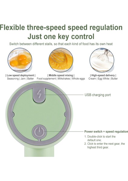 Sarı Kablosuz Elektrikli Yiyecek Mikseri 2 In 1 Elektrikli Yiyecek Karıştırıcısı Yüksek Güçlü Hamur Karıştırıcı Yumurta Çırpıcı Pişirme El Mikseri Mutfak Gereçleri (Yurt Dışından) fırsatları
