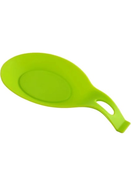 Yeşil 19.5x9.5 cm 1 Adet Silikon Yalıtım Kaşık Raf Isıya Dayanıklı Placemat Içecek Cam Bardak Altlığı Tepsisi Kaşık Pedi Yemek Mat Pot Tutucu Mutfak Aracı (Yurt Dışından) fiyatları