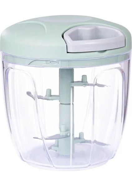900ML Yeşil 520/900ML El Doğrayıcı Manuel Mutfak Robotu Çekme Kablosu Sebze Soğan Sarımsak Fındık Domates Etin Saniyeler Içinde Kesilmesi Için (Yurt Dışından)