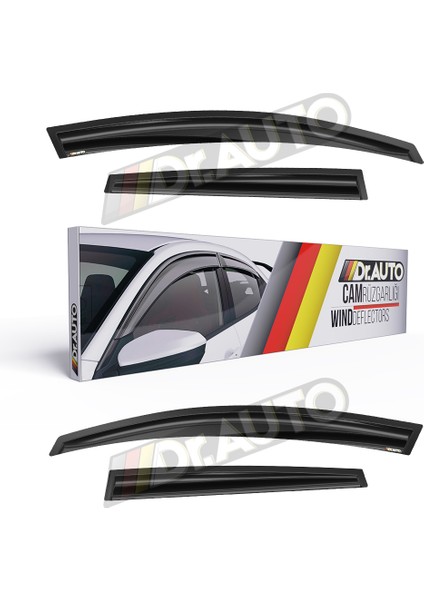 Renault Clio 4 2012-2019 Cam Rüzgarlığı 4lü modelleri