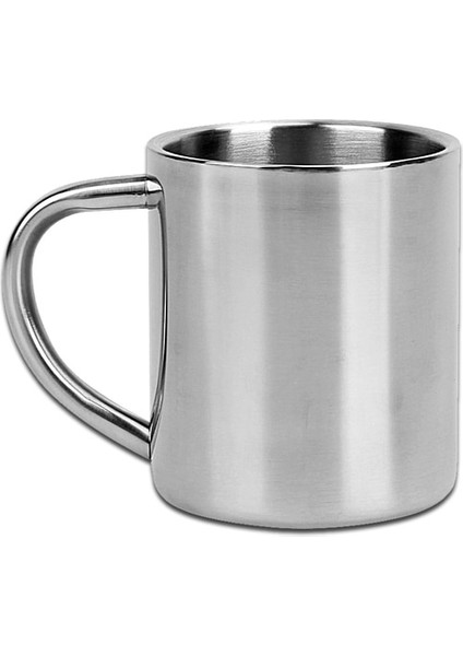 1 Adet 220ML 1-5 Adet Paslanmaz Çelik Kupa Bardak 220ML Kahve Şarap Bira Çay Suyu Çift Duvar Paslanmaz Çelik Kahve Kupa Su Bardakları (Yurt Dışından)