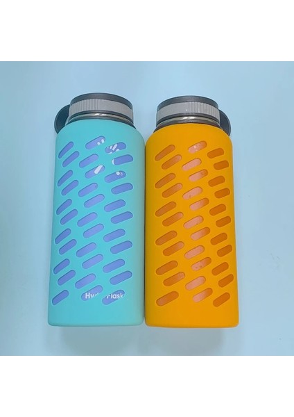 32OZ 18-40 Oz Taşınabilir Su Şişesi Kapağı Silikon Termal Kupa Koruyucu Kılıf Aquaflask Düz Bardak Yalıtım Kol Kılıfları (Yurt Dışından) indirimleri