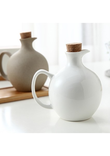 1 Adet 500ML Japon Tarzı Yağ Şişesi Baharat Tankı Ev Çömlek Baharat Kapaklı Kavanoz Tuz Kavanozu Zeytinyağı Mutfak Malzemeleri (Yurt Dışından)