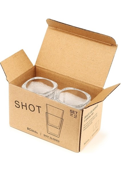 2 Adet Ölçüm Bardağı Cam 60ML Espresso Kahve Onsu Kavurma Kare Pişirme Ölçüm Kabı Ölçekli Cam Ölçüm Kabı (Yurt Dışından)