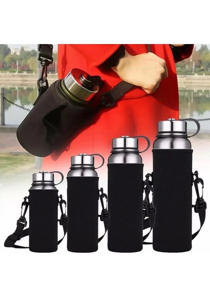 Kamuflaj 800ML 610ML-1500ML Su Şişesi Çanta Tutucu Tumbler Vaka Tutucu Çanta Bardak Kapağı Tumbler Kollu Tutucu Vakum Kese Taşınabilir Yalıtım Çantası (Yurt Dışından) fiyatları