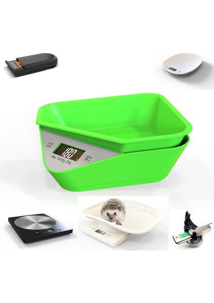 Yeşil 5 Kg/1g Ölçüm Terazisi Tepsi ile Dıy Süt Tozu Kahve Demleme Elektronik Bardak Ev Mutfak Elektronik Pişirme Evcil Hayvan Araçları (Yurt Dışından) fiyatları