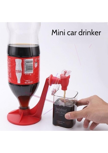 Stil 1 Yenilik Limonata Soda Dispenseri Şişe Kola Ters Tiryakisi Baş Aşağı Içme Suyu Sebili Makinesi Bar Mutfak Gadget (Yurt Dışından)