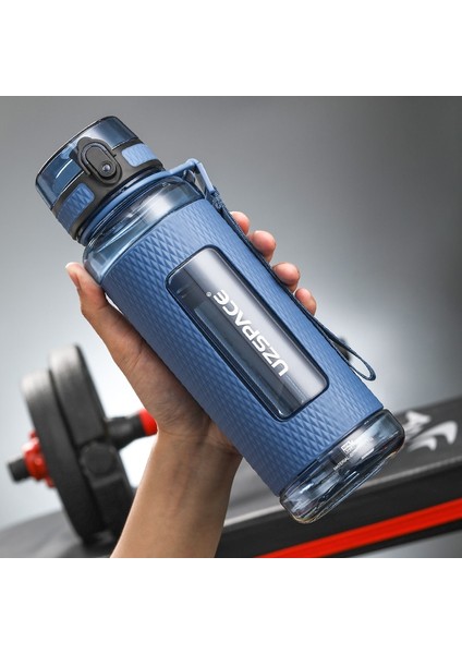 1.1l Spindrift Mavi Uzspace Spor Su Şişeleri Bpa Ücretsiz Taşınabilir Spor Salonu Anti-Düşme Sızdırmaz Büyük Kapasiteli Spor Su Isıtıcısı Tritan Plastik Içecek Şişesi (Yurt Dışından) modelleri