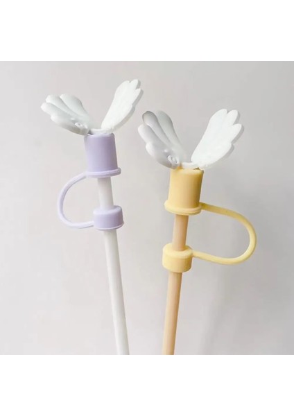 Tip 2-1 Adet 1/2 Adet Yaratıcı Silikon Hasır Fiş Karikatür Hava Geçirmez Sıçrama Geçirmez Kapak Yeniden Kullanılabilir Içme Toz Kapağı Cam Bardak Ev Aksesuarları (Yurt Dışından) indirimleri