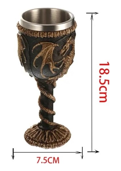 D Bir Boyut 500/600 ml Viking Ahşap Tarzı Bira Kupa Noel Hediyesi Simülasyon Ahşap Varil Bira Bardağı Çift Duvar Içme Kupa Metal Yalıtımlı (Yurt Dışından)