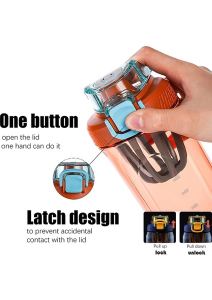 Yeşil 750ML Upors Tritan Shaker Pipetli Şişe Taşınabilir Peynir Altı Suyu Proteini Spor Salonu Mikser Blender Shaker Içme Bardağı Spor Su Şişesi 700/1600ML (Yurt Dışından) modelleri