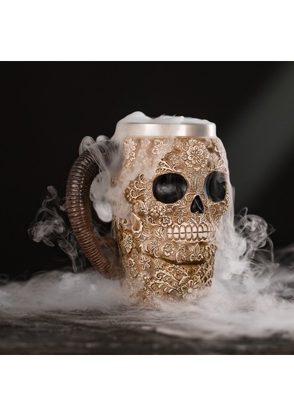 D Bir Boyut 500/600 ml Viking Ahşap Tarzı Bira Kupa Noel Hediyesi Simülasyon Ahşap Varil Bira Bardağı Çift Duvar Içme Kupa Metal Yalıtımlı (Yurt Dışından)