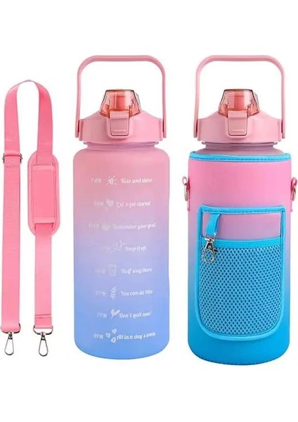 Stil 9-Şişe Yok Yaratıcı Taşınabilir 2 Litre Anti-Sıcak Bardak Kol Açık Seyahat Su Şişesi Tutucu Tumbler Taşıyıcı Yalıtımlı Bardak Tutucu Çanta (Yurt Dışından)