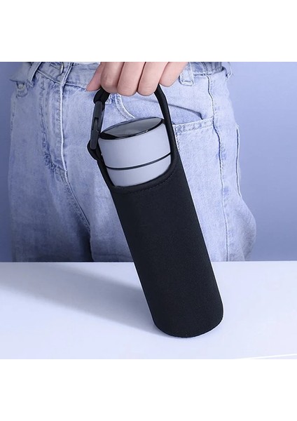 2 15.5x6.5 cm Taşınabilir Su Şişesi Kılıfı Kol Spor Yalıtım Su Şişesi Kapakları Kılıfı ile Askı Cep Telefonu Tutucu Şişe Çantası (Yurt Dışından)