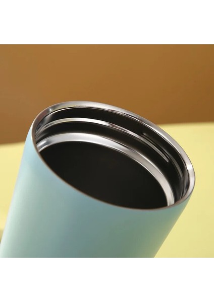 Kahverengi 500 ml Paslanmaz Çelik Çift Kahve Bira Kupası Samanlı Vakum Yalıtım Çay Bardağı Metal Drinkware Su Şişesi Seyahat Aksesuarları (Yurt Dışından) indirimleri