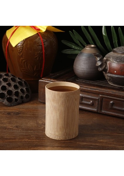 Stil D 101-200 ml 1 Adet Japon Sake Fincan Doğal Bambu Çay Fincanı Çin Ahşap Su Bardağı Çay Şarap Kahve Suyu Içme Kupa El Yapımı (Yurt Dışından)
