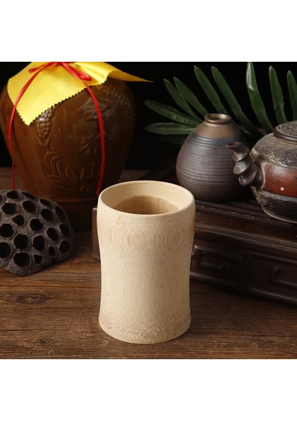 Stil D 101-200 ml 1 Adet Japon Sake Fincan Doğal Bambu Çay Fincanı Çin Ahşap Su Bardağı Çay Şarap Kahve Suyu Içme Kupa El Yapımı (Yurt Dışından)