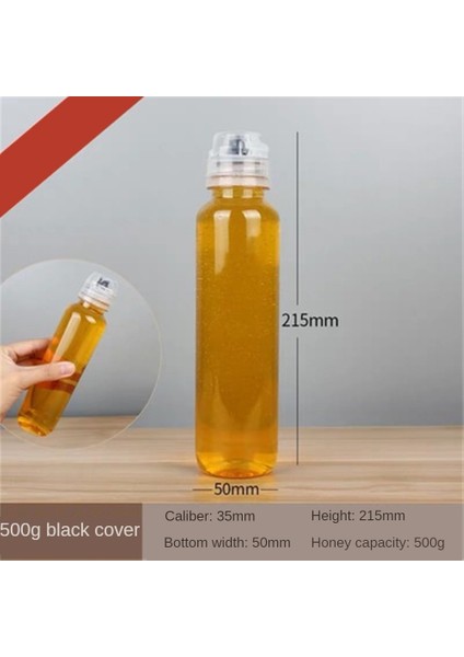 500G Düz Şeffaf Mühürlü Tank Sızdırmaz Sıkma Yağ Şişesi Mini Toz Geçirmez Bal Şişesi Sıkma Mutfak Aracı Taze Tutma Taşınabilir (Yurt Dışından) fırsatları