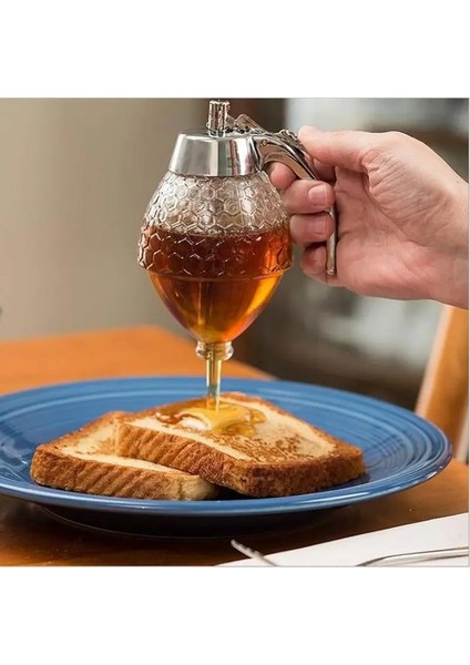 Şeffaf Bal Dağıtıcı Suyu Şurup Bardağı Arı Damla Kavanoz Konteyner Saklama Kabı Akrilik Sıkma Şişe Bal Mutfak Aksesuarları Ev Için (Yurt Dışından) indirimleri