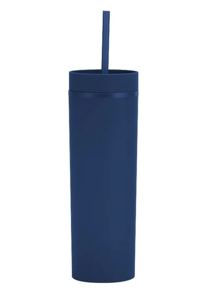 U 16OZ 16OZ Akrilik Sıska Tumbler Çift Duvar Pastel Renkli Su Şişesi Suyu Yoga Kapaklı Bardak Yeniden Kullanılabilir Bardak Soğuk Sıcak Içecek (Yurt Dışından)