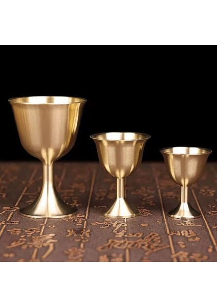 S Saf Bakır Kadeh Bardak Kokteyl Bardağı Şarap Kadehi Pirinç Içecek Bardak Pirinç Kadeh Metal Likör Bardak Parti Ev Için (Yurt Dışından) modelleri