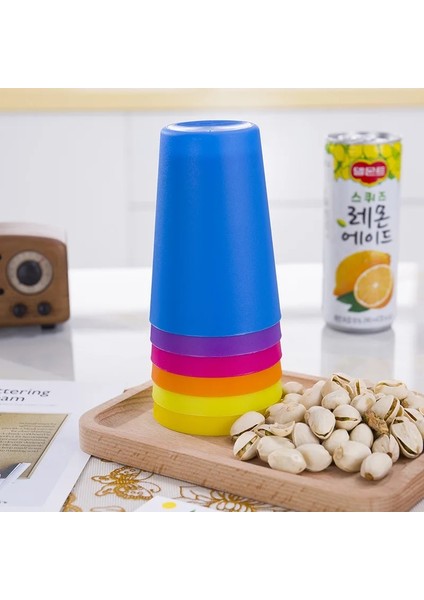 Sarı 5 Adet Şeker Renkler Süt Kahve Bira Kupaları Pp Plastik Meşrubat Bardakları Piknik Kamp Için Ev Partisi Yemeği 260 ml Su Bardağı Yeniden Kullanılabilir (Yurt Dışından) fırsatları
