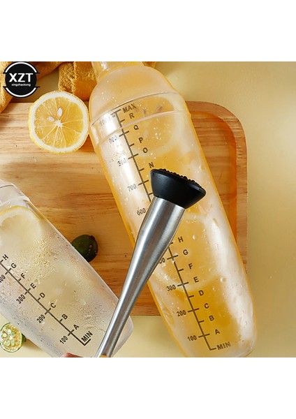 500ML Plastik Martini Kokteyl Shaker 500ML/700ML Şarap Içecek Mikser Şarap Shaker Bardak Içecek Mikser Barware Boston Bar Aracı (Yurt Dışından)