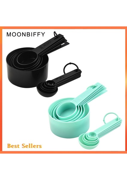 GREEN5PCS (Fincan) Ölçme Kaşığı Ölçme Fincan Pişirme Aracı Dıy Kek Kabartma Tozu Kaşık 10 Parça Ölçek Seti Plastik Ölçme Kaşığı (Yurt Dışından) fırsatları
