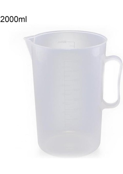 2000ML Anti-Deforme Ölçüm Cihazı Sürahi Isıya Dayanıklı Damla Geçirmez Ölçüm Kabı Çevre Dostu Dayanıklı Mezun Ölçüm Kupa Ev Için (Yurt Dışından)
