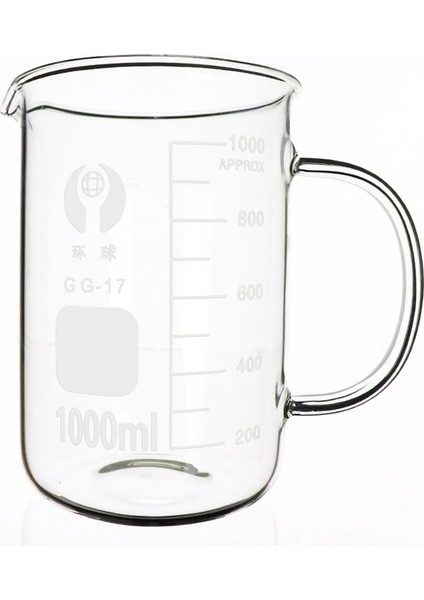 500 ml Çeşit Isıya Dayanıklı Cam Beher Mezun Ölçüm Kabı Sürahi Ölçekli Pişirme Kabı Pişirme Sıvısı Dekantör Ağzı Laboratuvarı (Yurt Dışından) fırsatları