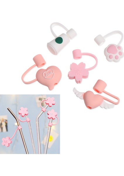 Siyah Kedi Pençe 1 Pc Silikon Saman Fiş Kullanımlık Içme Toz Kapağı Karikatür Fişler Ipuçları Kapak Mutfak Cam Bardak Drinkware Aksesuarları (Yurt Dışından)