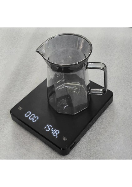 3000G 0.1g Siyah Elektronik Terazi Mutfak Kahve Terazisi Yüksek Hassasiyetli Zamanlayıcı Kahve Baharat Terazi LCD Ekran Arkadan Aydınlatmalı Ev Barista Aksesuarı (Yurt Dışından) indirimleri