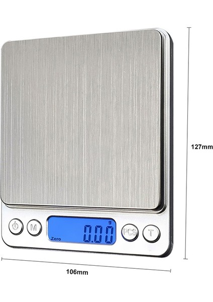 Açık Mavi 1 kg 500/0.01G 3000G/0.1G LCD Taşınabilir Mini Elektronik Dijital Terazi Cep Çantası Posta Mutfak Takı Ağırlık Dengesi Ölçeği Yeni (Yurt Dışından) fırsatları