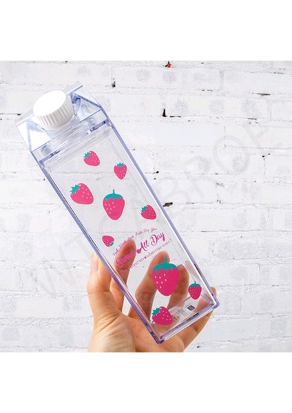Renk 4 500 ml Mutfağım 500 ml Bpa Ücretsiz Süt Spor Su Şişesi Su Isıtıcısı Benim Sevimli Karikatür Yaratıcı Açık Plastik Taze Gourde Şişeler Drinkware (Yurt Dışından)