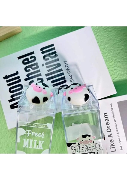 Renk 4 500 ml Mutfağım 500 ml Bpa Ücretsiz Süt Spor Su Şişesi Su Isıtıcısı Benim Sevimli Karikatür Yaratıcı Açık Plastik Taze Gourde Şişeler Drinkware (Yurt Dışından)