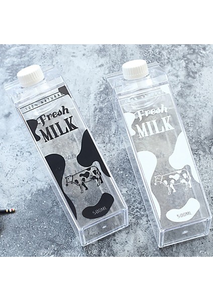 Renk 4 500 ml Mutfağım 500 ml Bpa Ücretsiz Süt Spor Su Şişesi Su Isıtıcısı Benim Sevimli Karikatür Yaratıcı Açık Plastik Taze Gourde Şişeler Drinkware (Yurt Dışından)