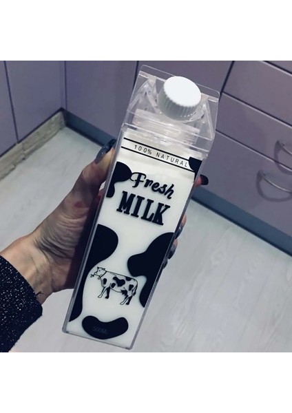 Renk 4 500 ml Mutfağım 500 ml Bpa Ücretsiz Süt Spor Su Şişesi Su Isıtıcısı Benim Sevimli Karikatür Yaratıcı Açık Plastik Taze Gourde Şişeler Drinkware (Yurt Dışından)