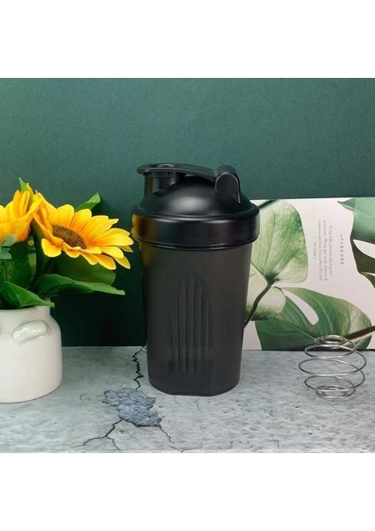 Yeşıl 400 ml 400 ml Blender Shaker Şişe Basit Sallama Fincan Spor Spor Fincan Milkshake Karıştırma Bardak Taşınabilir Sallama Tozu Bardak Evrensel (Yurt Dışından)