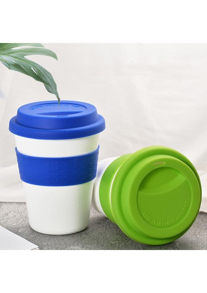 Gri Iyi Su Kupa Pratik Kahve Fincanı Uzun Ömürlü Kompakt Kaymaz Kahve Kupa Silikon Koruyucu Kılıf ile (Yurt Dışından) modelleri