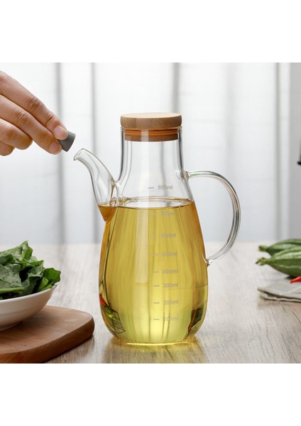 B-650 ml Cam Zeytinyağı Şişesi Sızdırmaz Yağ Yenilebilir Soya Sosu Sirke Baharat Kavanoz Isıya Dayanıklı Cam Yağdanlık Mutfak Pişirme Araçları (Yurt Dışından) modelleri