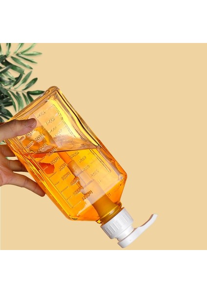 5cc 1100 ml Kahve Şurubu Dağıtıcı Çok Fonksiyonlu Bal Sosu Ketçap Şişesi ile 5/8/10CC Pompa Ölçeği Şurup Damla Dağıtıcı (Yurt Dışından) modelleri