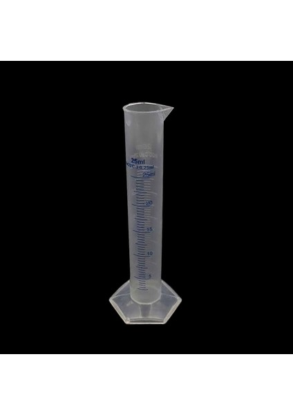 250 ml 10/25/50/100/250/500 ml Plastik Ölçüm Silindiri Mezun Silindirler Laboratuvar Malzemeleri Için Laboratuvar Araçları DIN889 (Yurt Dışından)