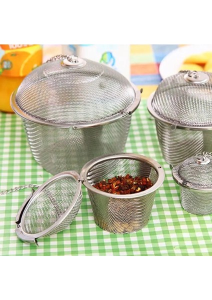 M Paslanmaz Çelik Çorba Tadı Baharat Kutusu Sepeti Salamura Tencere Cüruf Ayırma Kevgir Süzgeçler Pişirme Araçları 0 (Yurt Dışından) fırsatları