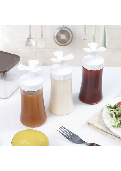 1218 1pc 7.1OZ/210ML Plastik Baharat Şişesi, Küçük Ağızlı, Sıkılması Kolay, Sos Kabı (Yurt Dışından) fiyatları