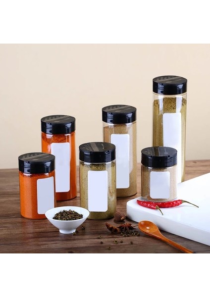 450 ml Baharat Kavanozları 10 Adet Kelebek Kapaklı Büyük Kapasiteli Baharat Şişesi Tavuk Tozu Tuz Biber Kırmızı Biber Mutfak Saklama Kabı (Yurt Dışından)