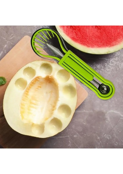 Renkli Avokado Dilimleyici Taşınabilir Meyve Topu Seçici Paslanmaz Çelik Bıçak Meyve Kesici Meyve Için Ergonomik Saplı Çok Amaçlı Dilimleme (Yurt Dışından) indirimleri