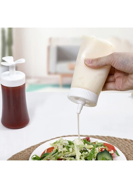 1218 1pc 7.1OZ/210ML Plastik Baharat Şişesi, Küçük Ağızlı, Sıkılması Kolay, Sos Kabı (Yurt Dışından) fırsatları