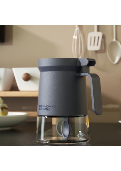 Izlanda Beyaz 350 ml Işık Lüks Cam Baharat Şişesi Mutfak Baharat Kavanoz Baharat Depolama Kaşıklı Şişe Nem Geçirmez Tuzluk (Yurt Dışından) fırsatları